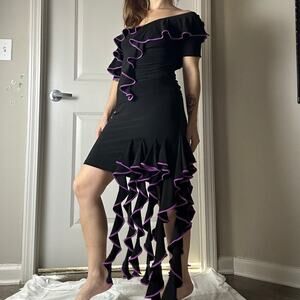 Dance America Jellyfish set black and purple size m